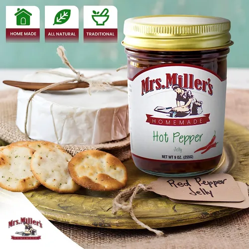 Vista 6 de Mrs. Miller's Hot Pepper Jelly 9 onzas (paquete de 2)