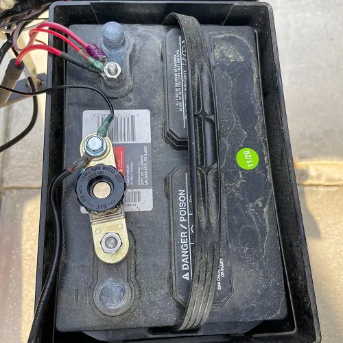 Vista 7 de Ampper Interruptor de desconexión de batería de poste lateral 12V, interruptor de desconexión rápida de corte de batería, interruptor de apagado