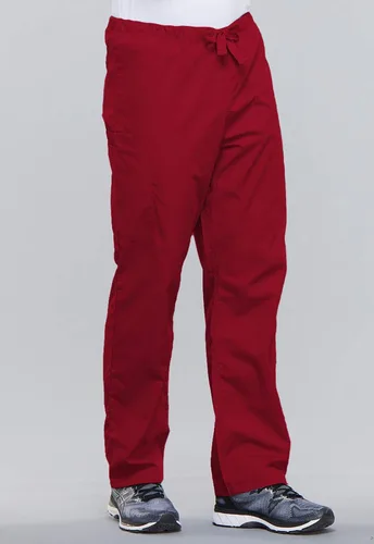 Vista 6 de Cherokee Pantalón cargo para hombre y mujer con cremallera frontal y cordón ajustable 4100