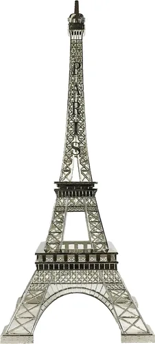 Vista 19 de allgala - Torre Eiffel decorativa elaborada en aleación de metal