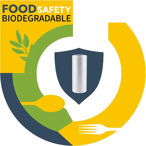 Vista 8 de Bolsas de almacenamiento de alimentos de 12 x 16 pulgadas, bolsa de plástico transparente, bolsas de plástico desechables para alimentos y verduras