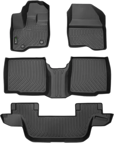 Vista 72 de Alfombrillas y forro de carga personalizados para Chevy Suburban/GMC Yukon XL 2015-2020 (con asiento de banco de 2da fila), protección para todo