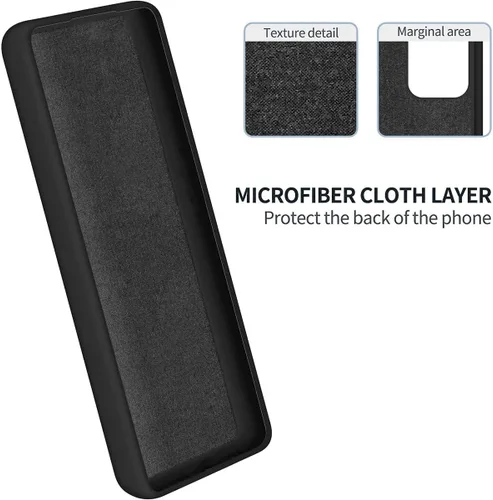 Vista 2 de Funda para Tecno Camon 19 Neo - Funda protectora de silicona líquida para Tecno Camon 19 Neo con cordón de silicona, funda delgada y suave a prueba