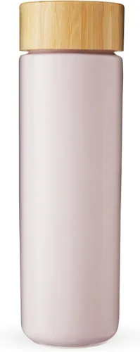 Vista 7 de Pinky Up Tatyana - Taza de cerámica con infusor de té de acero inoxidable, taza de viaje con tapa para té de hojas sueltas, perfecta para rutinas