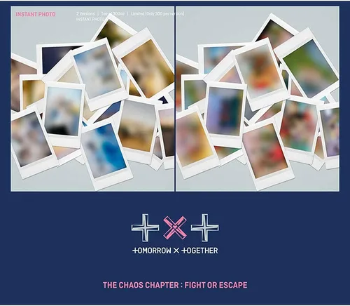 Vista 8 de TXT The Chaos Chapter : Fight or Escape 1st Repackage Album Tomorrow X Together [+Tarjeta fotográfica adicional y pegatina] (Juego