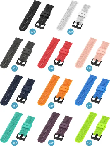 Vista 2 de Correa de repuesto compatible con Garmin Forerunner 945 y 935