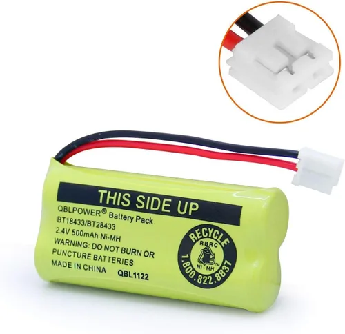 Vista 3 de BT18433/BT28433 Combo de batería de teléfono con pilas de luz solar AA Ni-CD 1.2V 600mAh