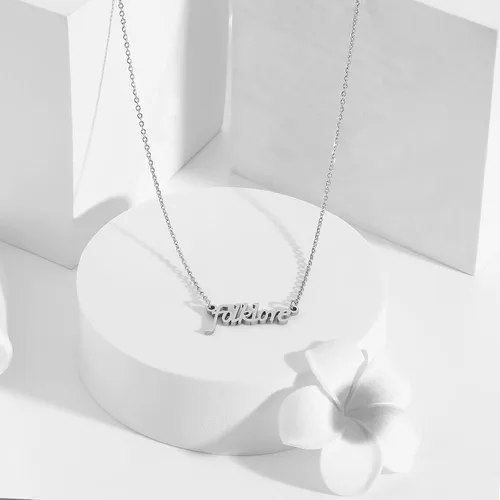 Vista 3 de Folklore Necklace Music Lover Gift Singer Gifts Singer Song Inspired Fans Gift