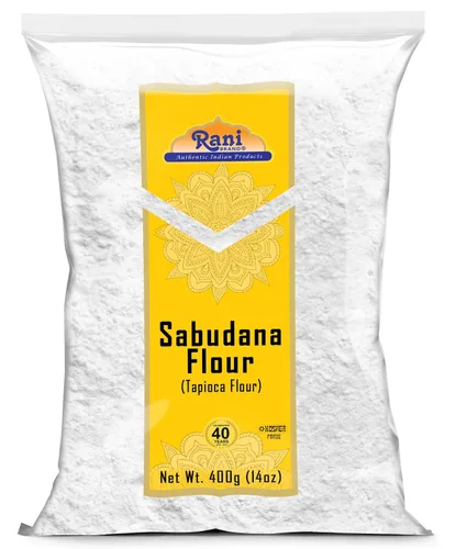 Vista 12 de Rani Sabudana (Tapioca/Sago) Pearls 400oz (25lbs) 25.0 lbs Caja a granel ~ Todo natural Vegano Sin colores Sin OMG Origen indio