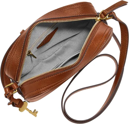 Vista 3 de Fossil Liza Eco - Bolso bandolera de piel para mujer