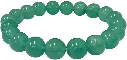 Vista 426 de Gem Avenue Handmade Round Bead Stretch Bracelet Unisex Natural Stone Beaded Jewelry for Men & Women, Elastic Wristband for Daily Wear