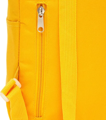 Vista 8 de Zodaca Mini mochila cuadrada para mujer pequeña bolsa amarilla de mango 9 x 12 pulgadas Naranja Viajar