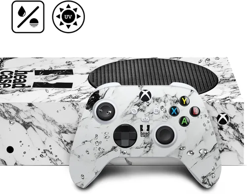 Vista 7 de Head Case Designs Calcomanía de vinilo con licencia oficial del castillo de Harry Potter, funda de vinilo para juegos compatible con consola Xbox