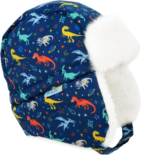 Vista 32 de JAN & JUL Gorro de invierno impermeable para bebés y niños Oso