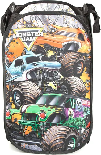 Vista 13 de Jay Franco Marvel Spiderman Web Sling Pop Up Cesta de lavandería - Cesta/Bolsa de lavandería de malla con asas duraderas, 22" x 14