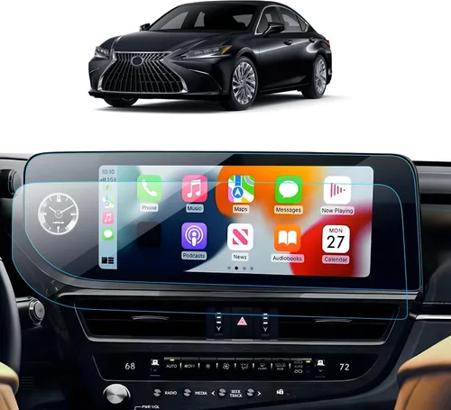 Vista 24 de Protector de pantalla de coche para Ford Edge 2024 2025 2023 2022 2021 (SE/SEL/ST-Line/Titanio/ST) Accesorios Protector de pantalla de vidrio
