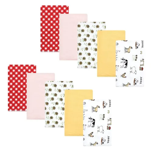 Vista 259 de Hudson Baby - Paños unisex de franela de algodón para bebé, avión, talla única