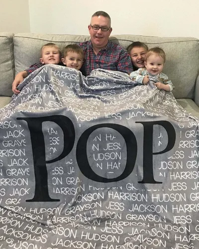 Vista 11 de Manta personalizada con nombre para bebés y adultos, manta personalizada con nombre para el día de la madre, el mejor regalo para mamá, papá, Abuela