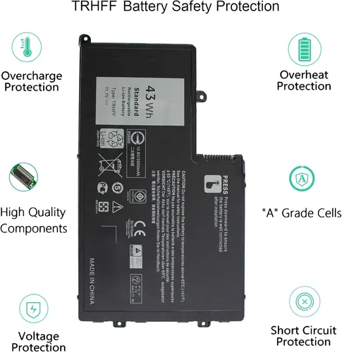 Vista 4 de TRHFF 01V2F 1V2F6 - Batería para Dell Inspiron 15 5000 Series 15-5547 5547 N5547 5548 5545 5542 5447 N5447 5445 5448 i5547-3750sL V Latitud 3 450