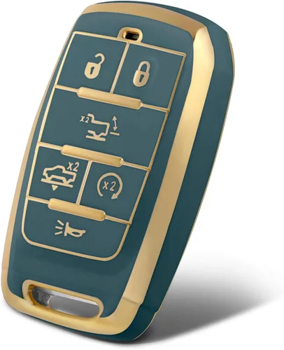 Vista 33 de Funda protectora inteligente de termoplástico con 4 botones para llave de Hyundai; funda compatible con los modelos Elantra, Ioniq, Sonata, Tucson