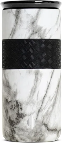 Vista 32 de Elemental Artisan Vaso Térmico Aislado, Taza de Viaje para Café de Triple Pared, Vaso Térmico de Café Reutilizable de Acero Inoxidable con Tapa