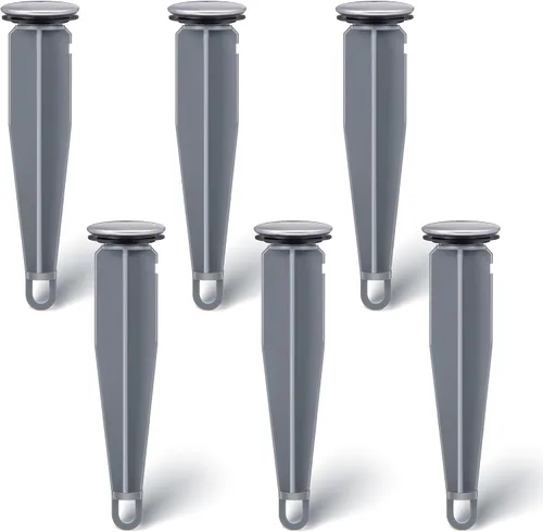 Vista 8 de Enhon Tapones emergentes compatibles con componentes de drenaje Moen, émbolo de drenaje cromado para lavabo de baño, 4-7/8 pulgadas de alto