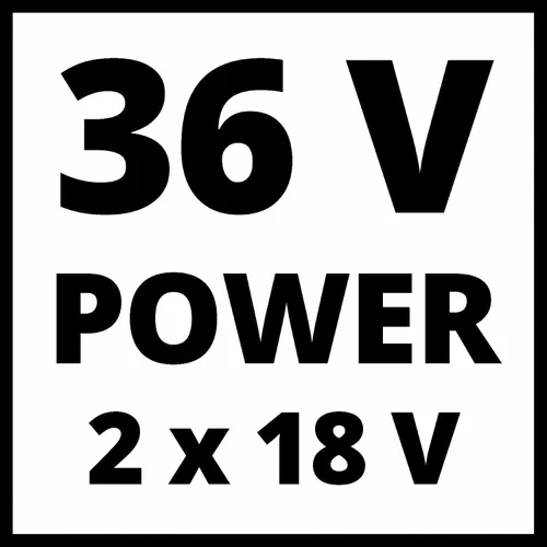 Vista 9 de Einhell Power X-Change - Cortacésped inalámbrico 36/41 – 36 V, ancho de corte de 16.1 in, caja de césped de 50 L, 6 alturas de corte – GP-CM 36/41