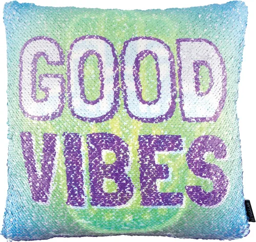 Vista 2 de Estilo. Lab Good Vibes Fashion Angels Magic Sequin Reveal Almohada