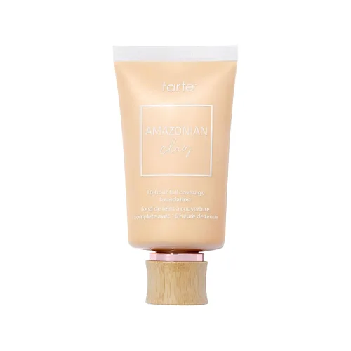 Vista 43 de Base de cobertura total Amazonian Clay con 12 horas de duración y SPF 15, marca Tarte, sin caja