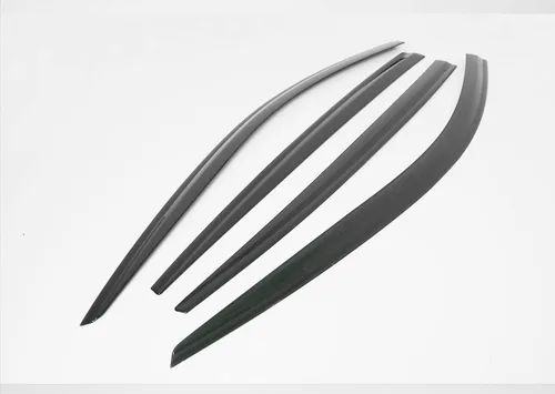Vista 4 de Visera lateral teñida de humo para ventana, protección de ventilación de lluvia y sol, 4p, compatible con Stinger 2023