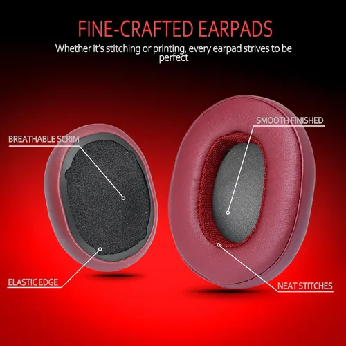 Vista 3 de Krone Kalpasmos QuickFit Almohadillas de repuesto para Skullcandy Crusher Evo, Crusher Wireless, Crusher ANC, Hesh 3, Hesh Evo, almohadillas