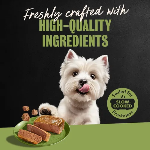 Vista 47 de Cesar Classic Loaf in Sauce - Alimento húmedo para perros adultos, sabor a tocino y huevo, comida húmeda para perros, bandejas fáciles de despegar