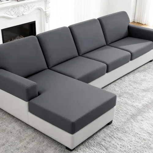 Vista 10 de TAOCOCO Fundas de Cojines de Sofá Elásticas Fundas de Asiento de Silla para Sillón, Fundas de Asiento de Sofá de 1 Pieza Protector de Muebles Suave