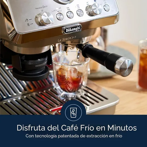 Vista 8 de De'Longhi La Specialista Arte Evo - Máquina de café expreso con molinillo