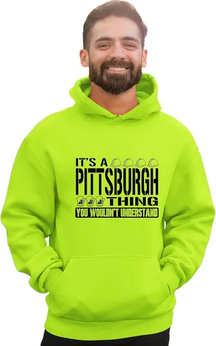 Vista 50 de Go All Out Sudadera con capucha It's A Pittsburgh Thing You Wouldn't Understand para hombre y mujer