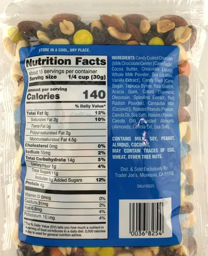 Vista 3 de Trader Joe's Trail Mix - Paquete variado (4 unidades)