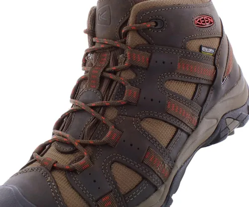 Vista 3 de KEEN Botas cómodas impermeables Siskiyou para hombre Cantina/Ketchup