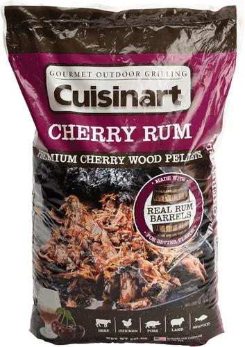 Vista 9 de Cuisinart Pellets Premium de Madera de Manzano con Whiskey para BBQ Ahumado - Bolsa de 20 lb