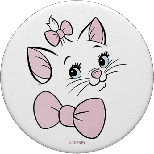 Vista 3 de Disney Aristocats Marie Big Face PopSockets intercambiables PopGrip