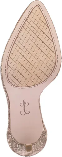 Vista 4 de Jessica Simpson Pemota - Zapatos de tacón alto con correa de tobillo para mujer