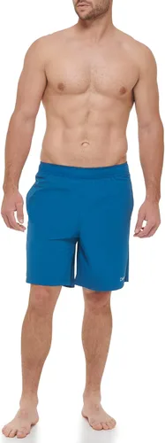 Vista 4 de Calvin Klein Men's Standard Quick Dry Logo Bermuda Swim Trunk