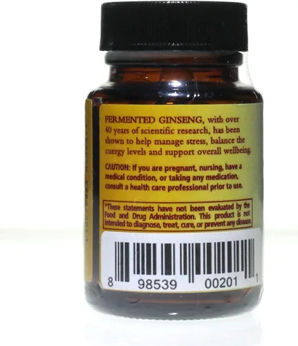 Vista 3 de Cápsulas de extracto de ginseng fermentado