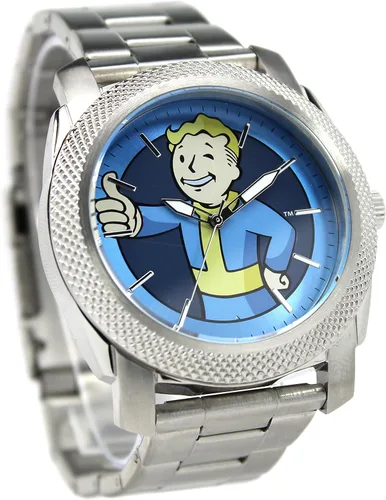 Vista 2 de Fallout reloj de acero inoxidable para hombre (FOT8004)
