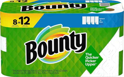 Vista 12 de Bounty 76213 Toallas de papel, seleccione un tamaño, 138 hojas de 2 capas, paquete de 2 unidades, cantidad 6