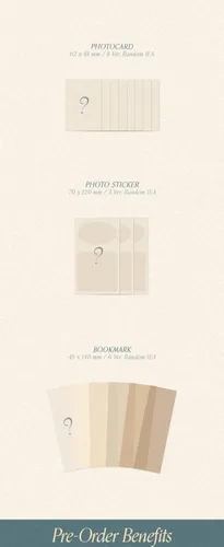 Vista 2 de Monsta X Kihyun VOYAGER 1er álbum individual versión aleatoria CD+96p PhotoBook+1p PhotoCard+1p Photo Sticker+1ea Bookmark+Tracking Sellado