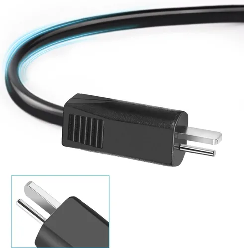 Vista 7 de Sopito Cable de alimentación de extensión para sillón reclinable de 4 pies, 2 pines, cable reclinable de repuesto para la mayoría de sillas