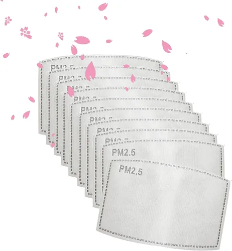 Vista 10 de Mascarilla reutilizable lavable de algodón de alta calidad con válvula de respiración y bolsillo para filtro (incluye 5 filtros gratis)