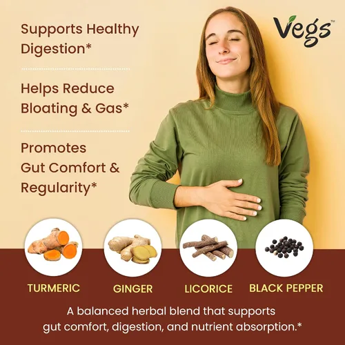 Vista 4 de Vegs Leche en polvo dorada de cúrcuma – 10 leches ayurvédicas súper especias con cúrcuma orgánica, jengibre, pétalos de rosa, canela, ashwagandha
