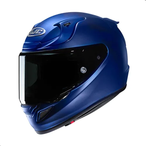 Vista 3 de Casco de motocicleta HJC RPHA 12 sólido con visera HJ-42 Pinlock, aprobado por DOT (Negro mate, XXL)