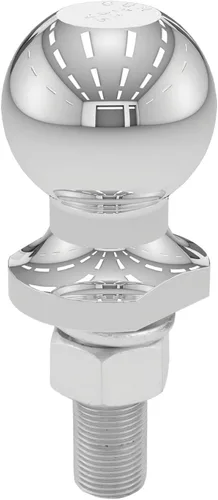 Vista 7 de CURT 40065 Bola de enganche cromada para remolque, 3,500 libras, diámetro de 2 pulgadas, vástago de 3/4 x 2-1/8 pulgadas
